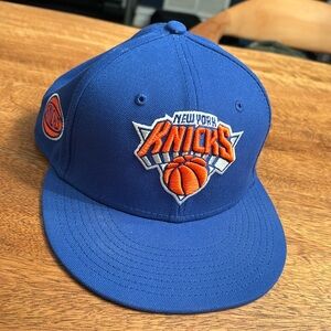 Knicks custom fit baseball cap